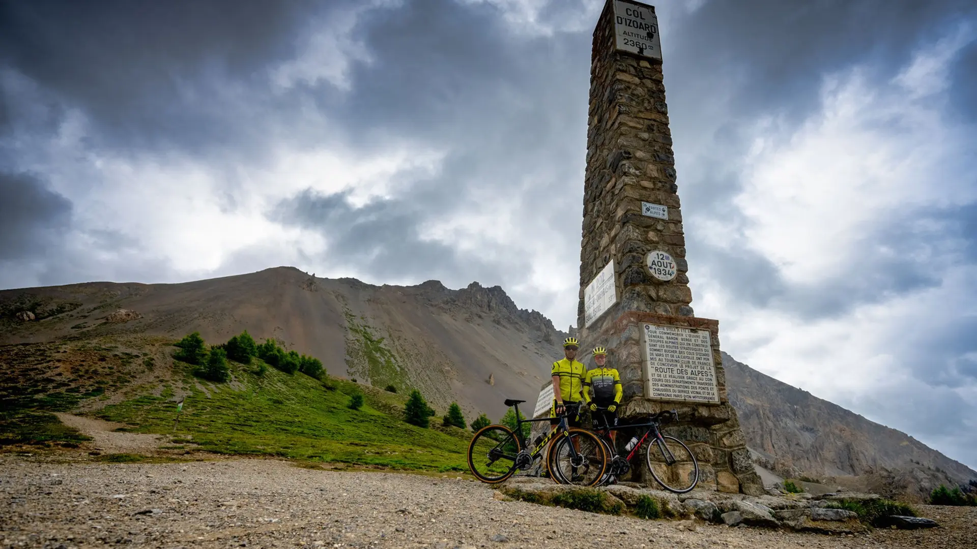 Montée du col d'izoard depuis Briançon