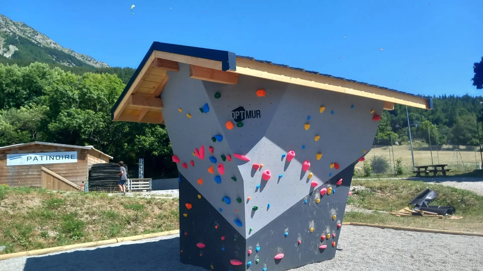 Blocs d'escalade