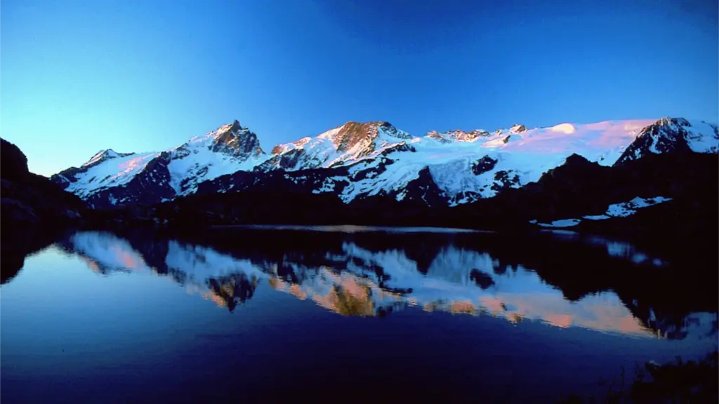 Coucher de soleil sur le lac Noir - La Grave