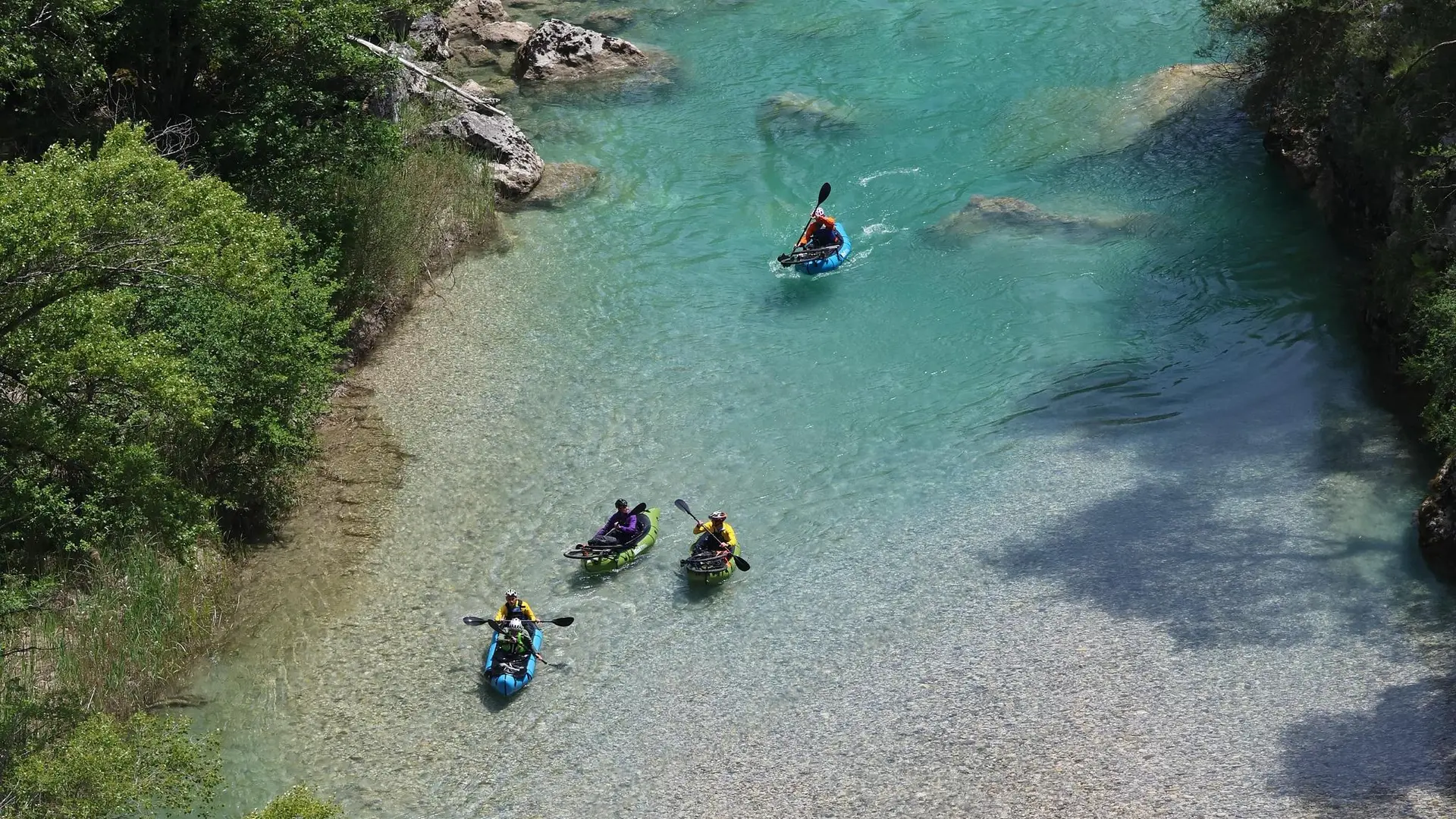 Sortie packraft Verdon