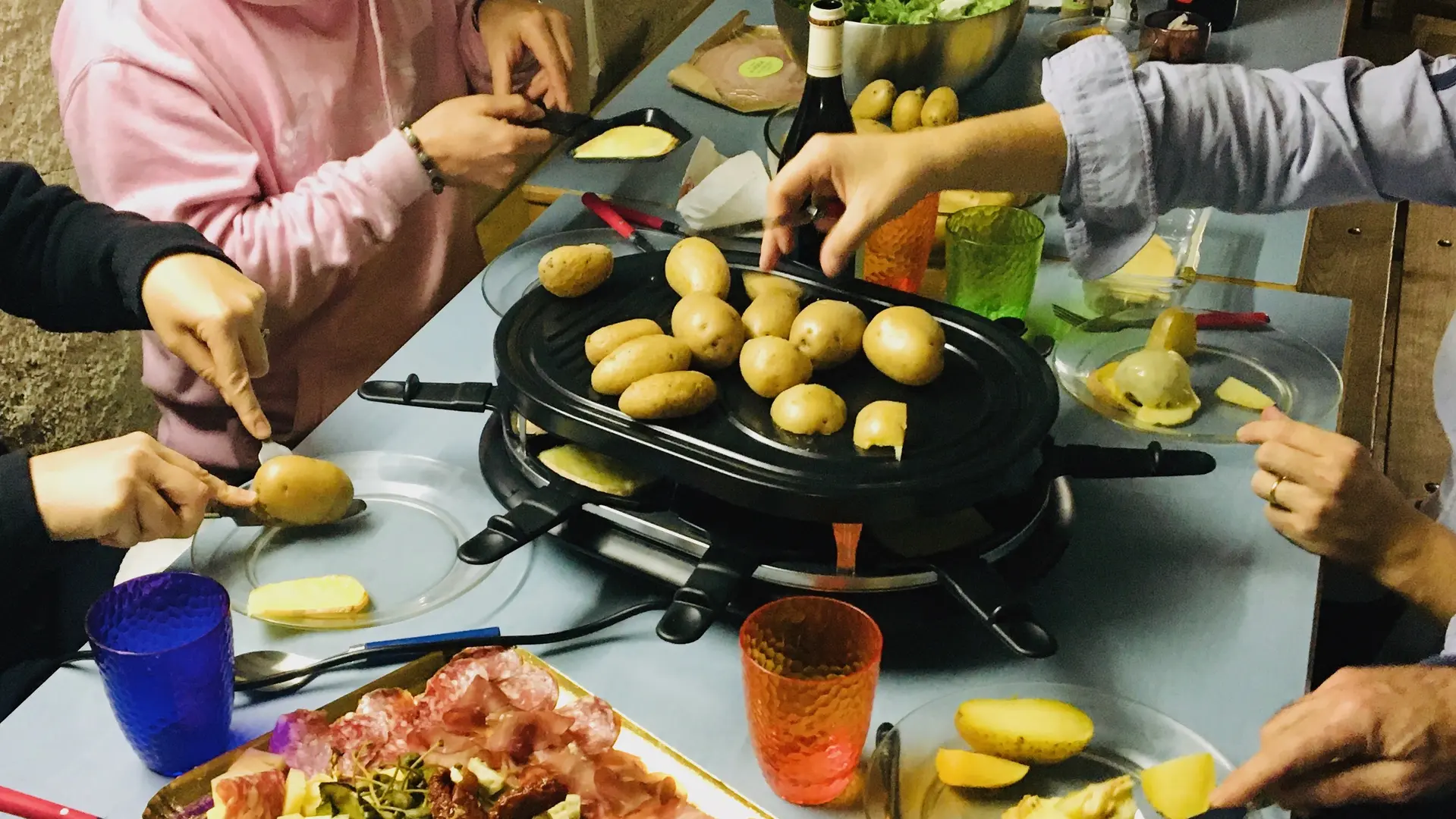 Convivialité au chalet