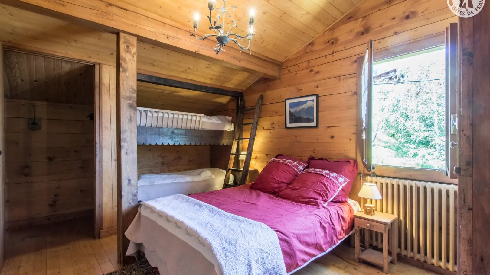 Deuxième chambre de l'étage