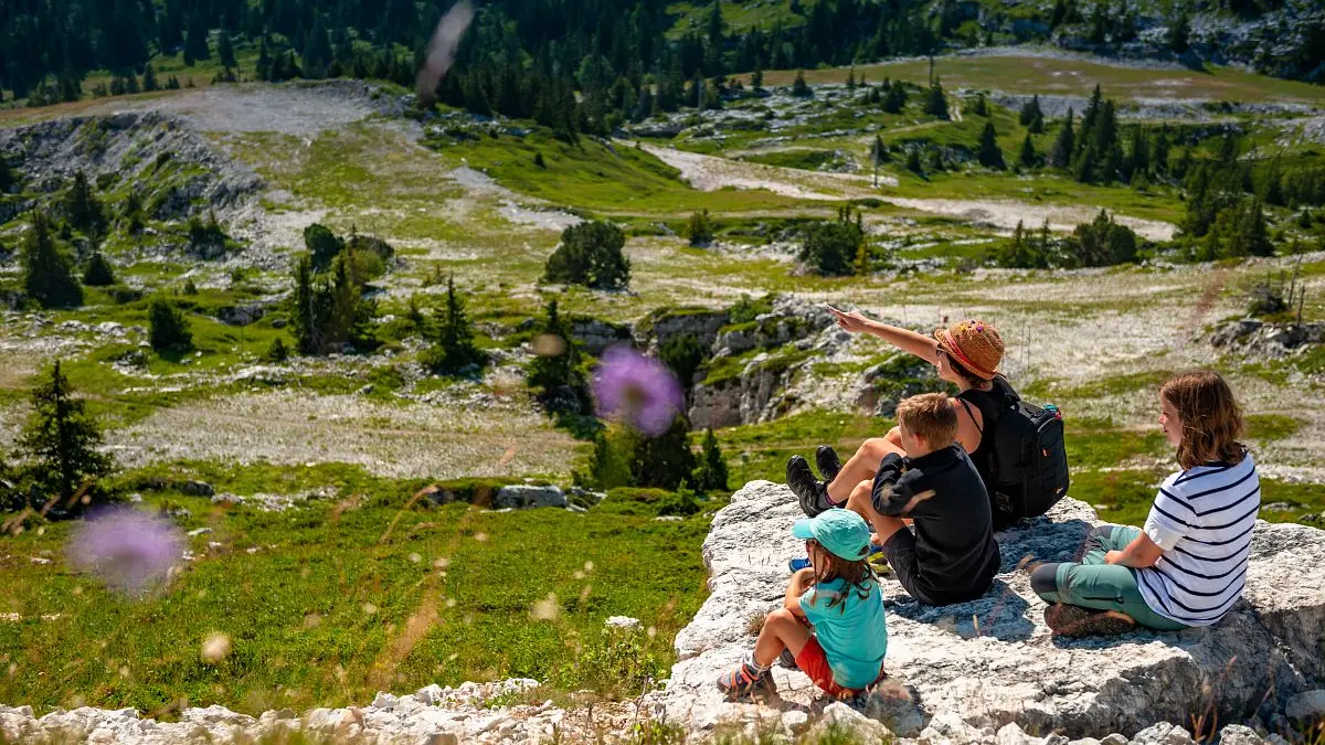 Tannes et Glaciaires du Magériaz