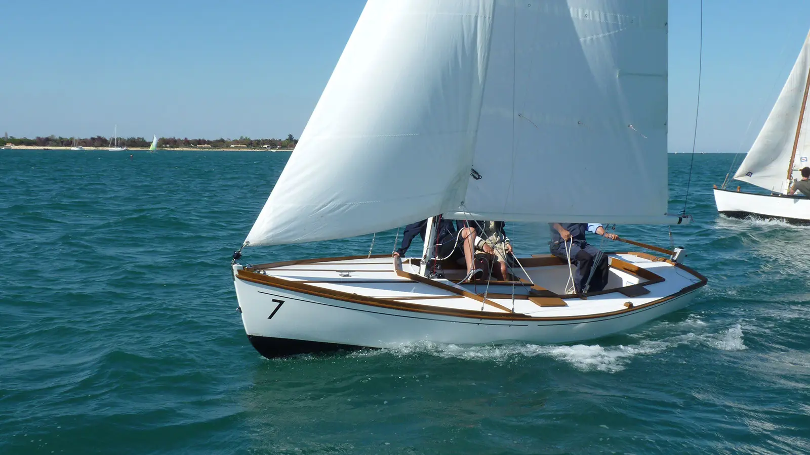 Découverte du Fier d'Ars à la voile