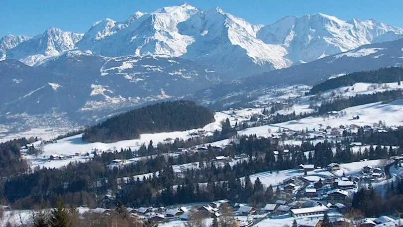 vue depuis le Gite hiver