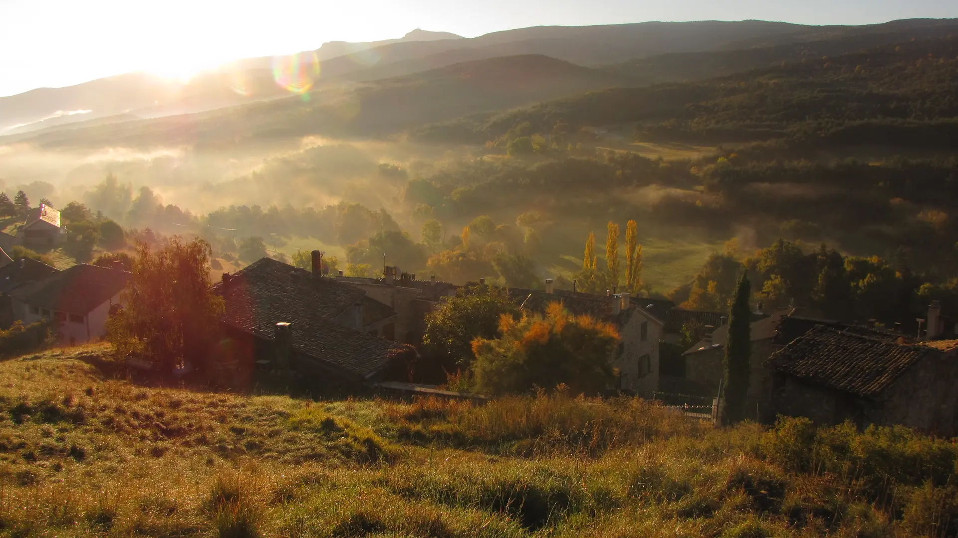 Le Cladan au soleil levant