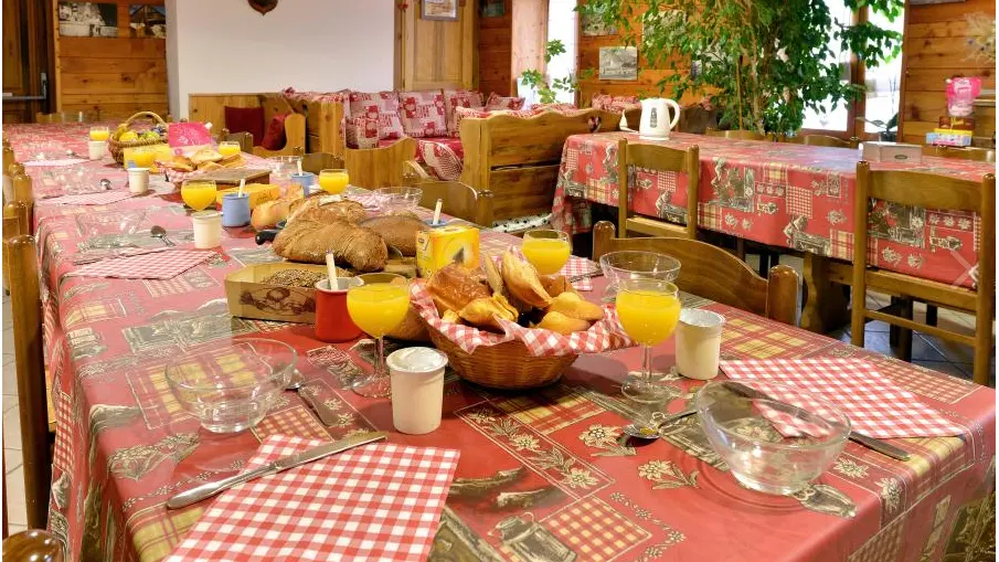 Salle de petit déjeuner