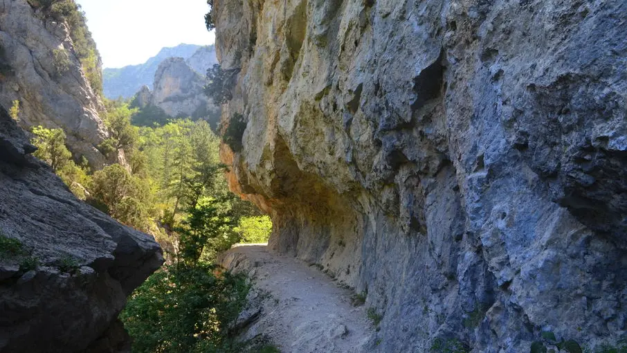 Sentier du belvédère - gorges de Trévans_Estoublon