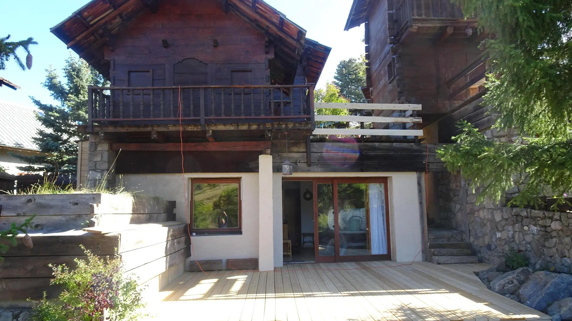 Chalet d'alpage sur les pistes au Sauze 1400