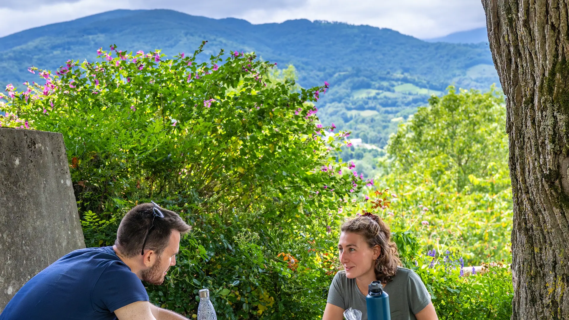 Repas vue depuis Arrout