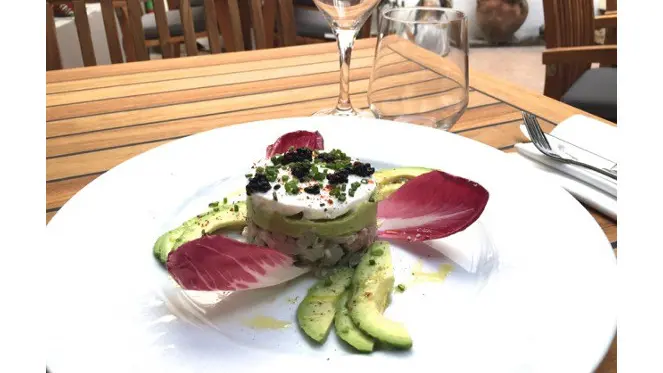 Entrée saumon et avocat