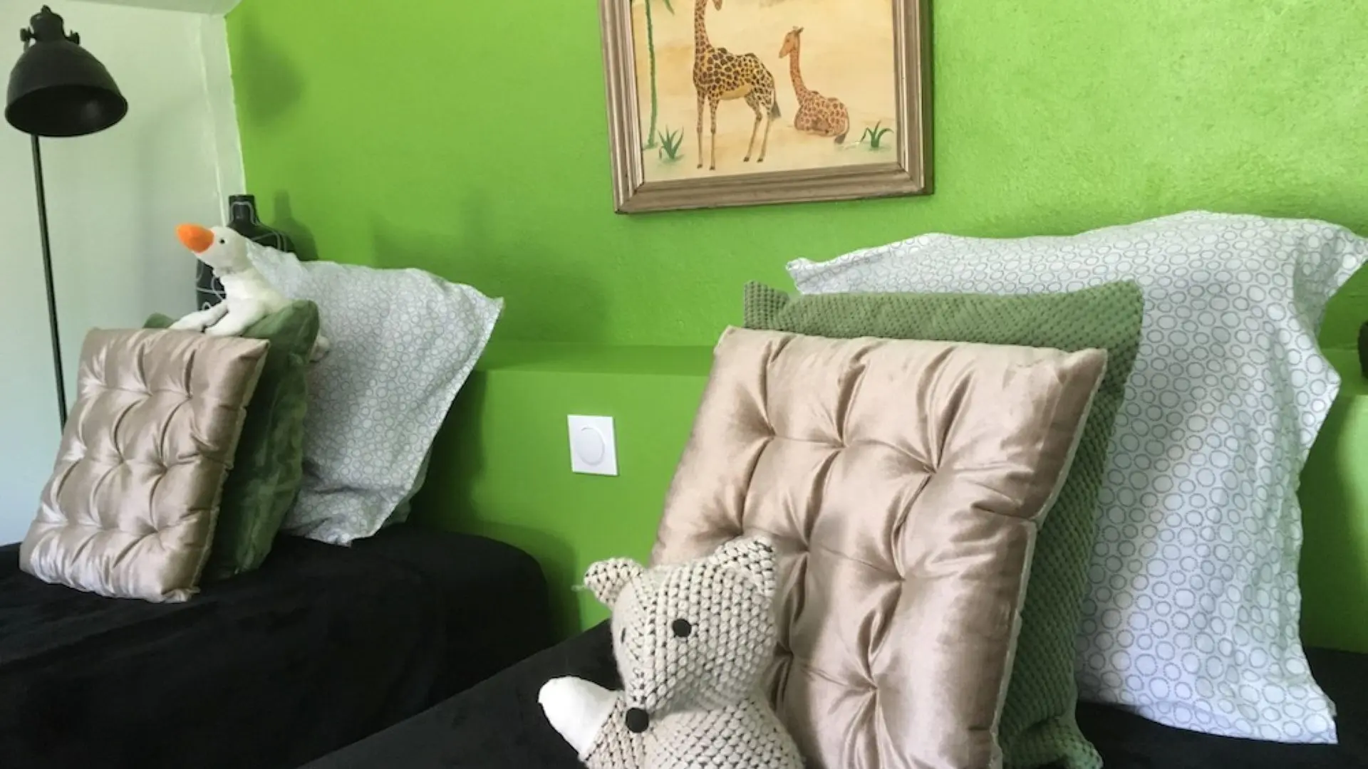 chambre lits jumeaux