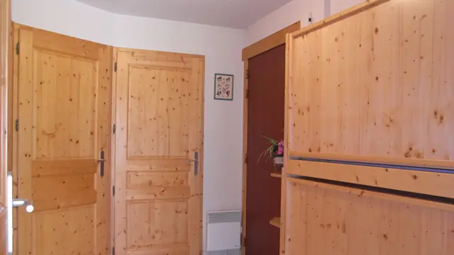 Vue sur l'entrée du logement