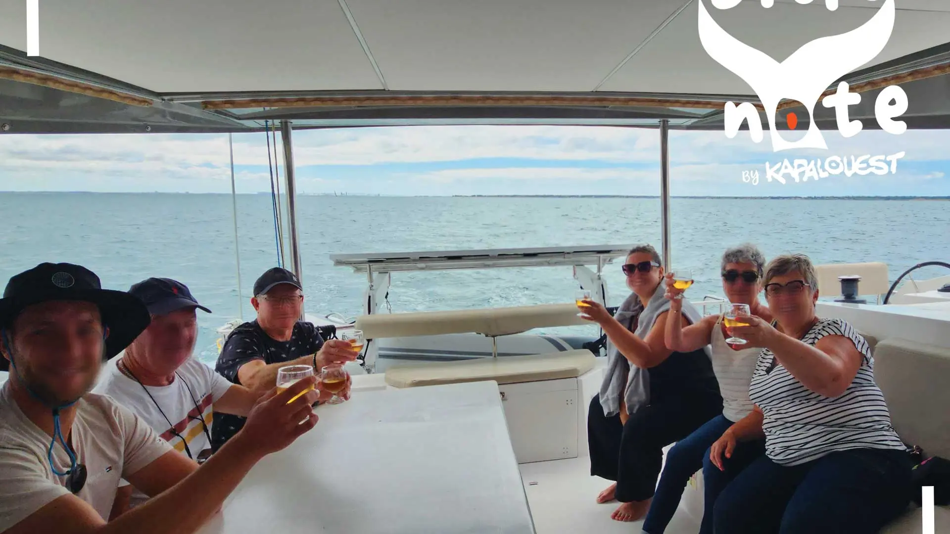 Sortie Demi-journée sur un catamaran à voile de Blue Note by Kapalouest