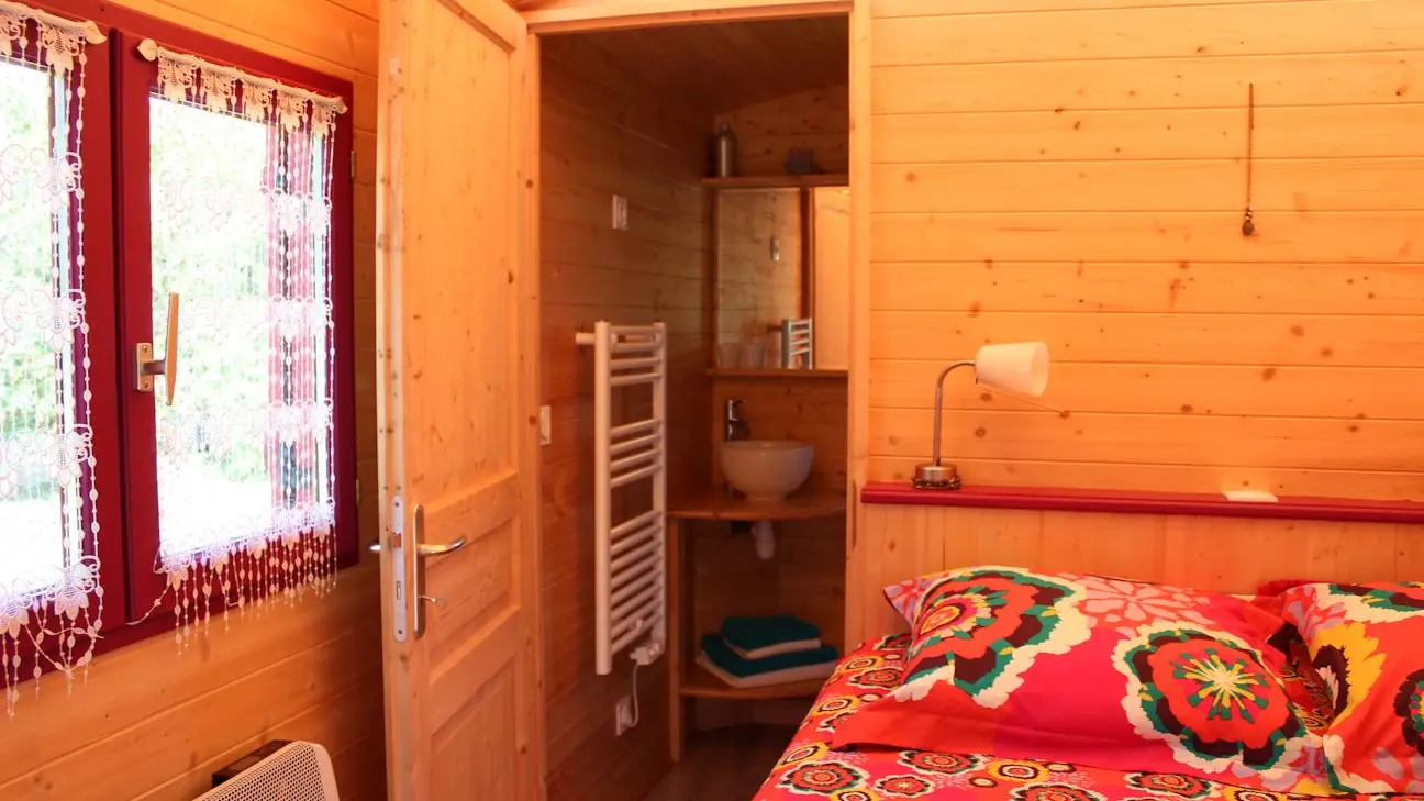 Intérieur roulotte Esméralda