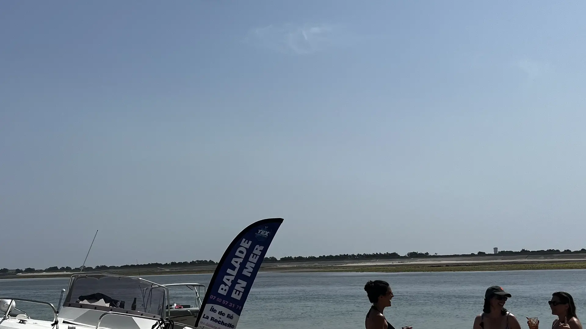 Balade en mer au banc du Bûcheron