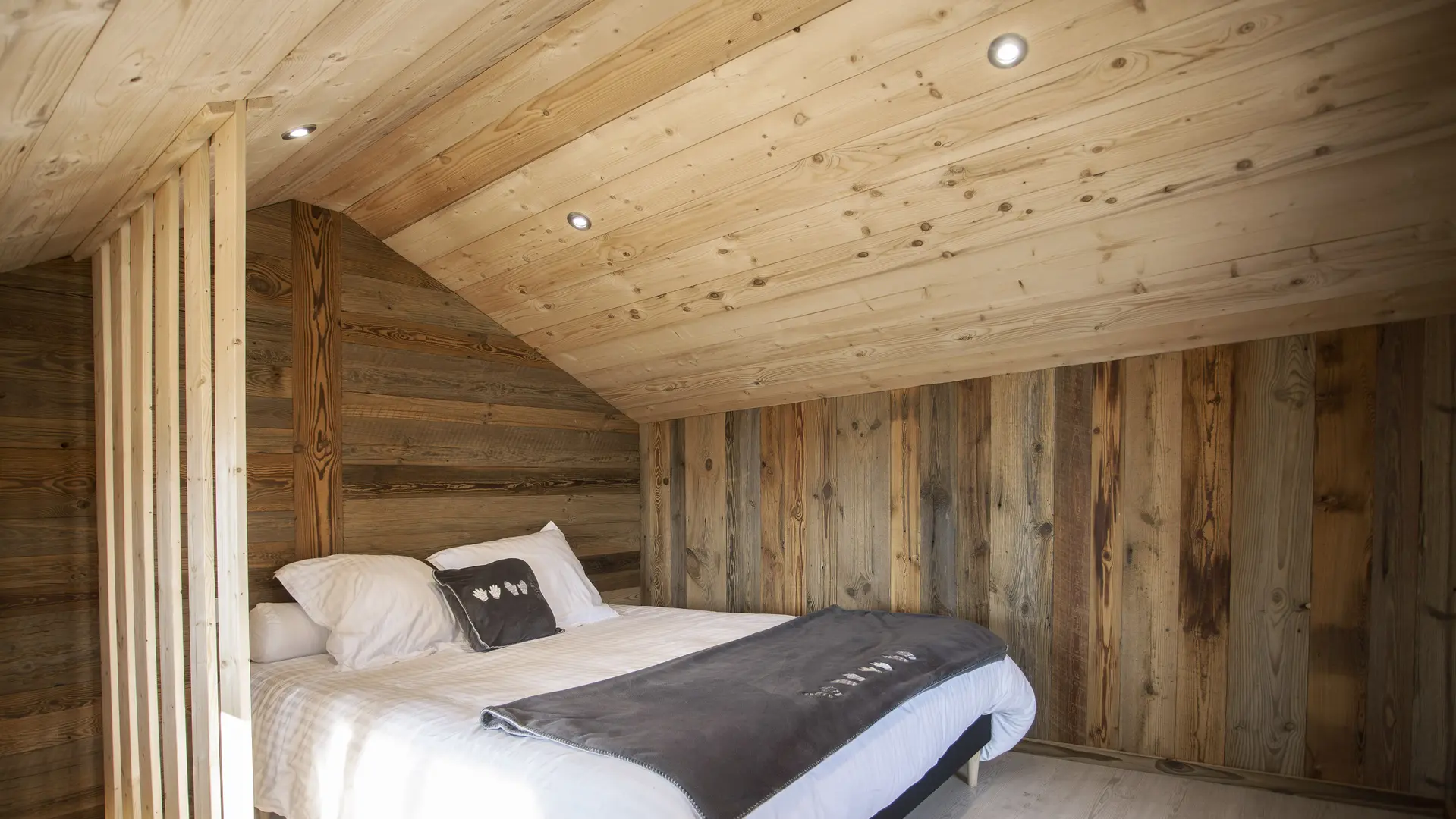 chambre dans le Mazot