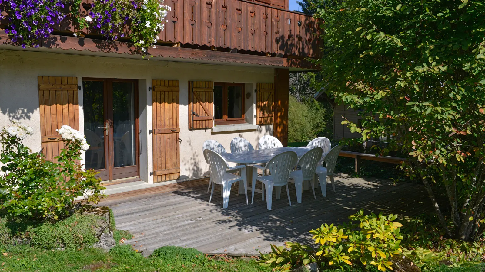 Chalet en été