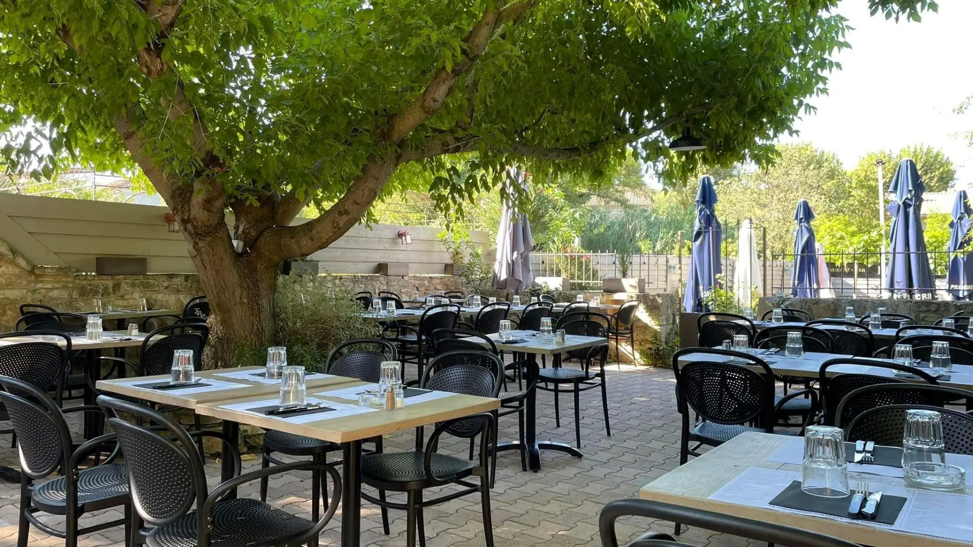 La 2ème terrasse ombragée