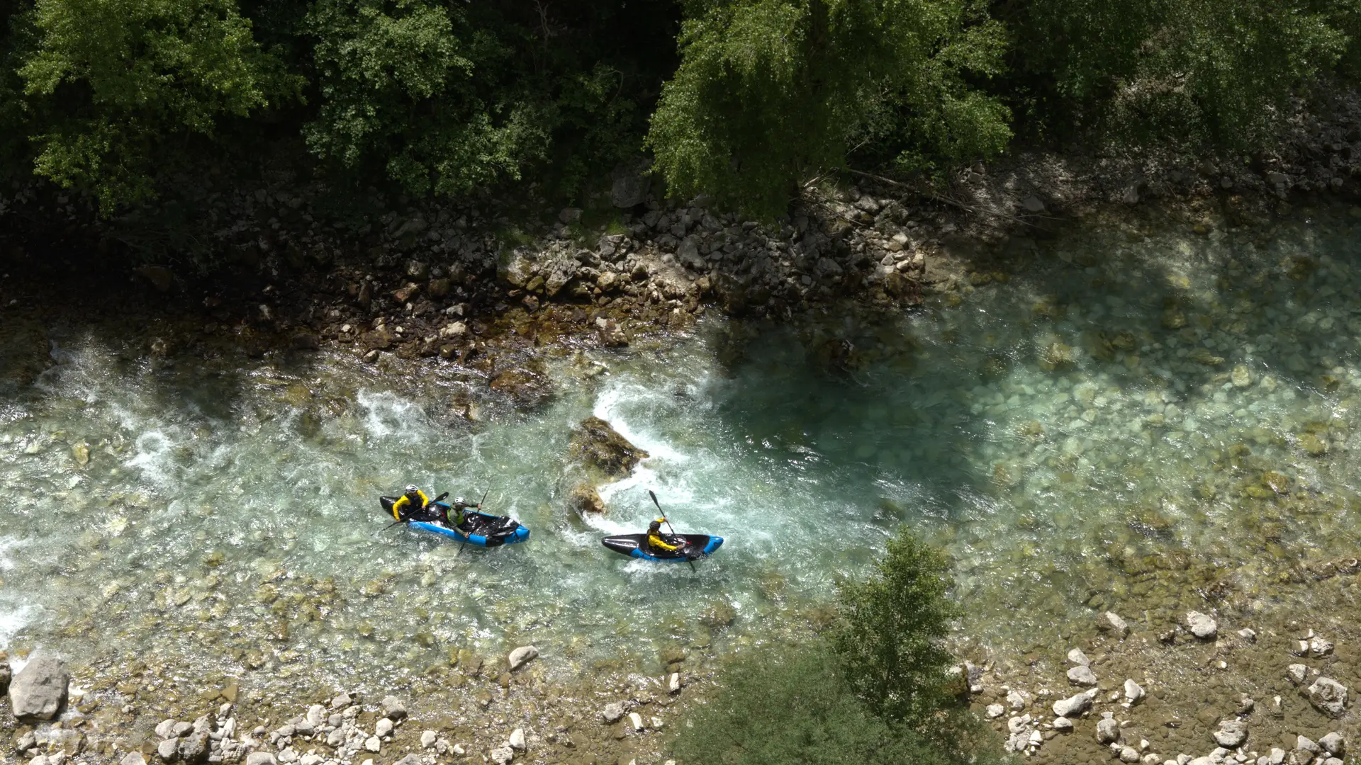 Sortie packraft Verdon