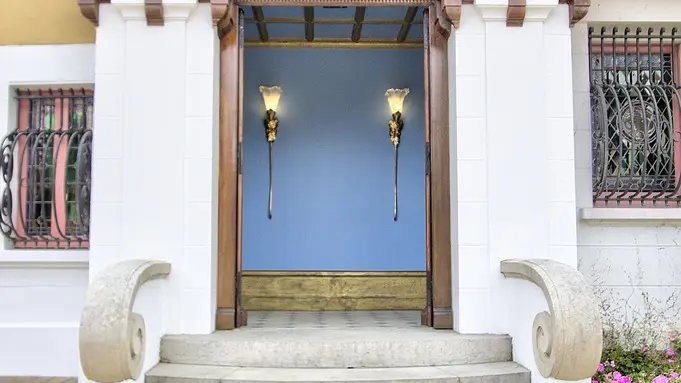 Entrée du gîte