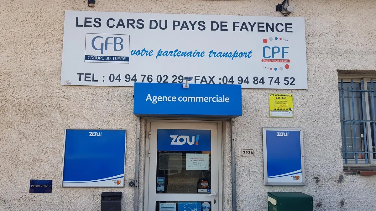 Bureaux Cars du Pays de Fayence