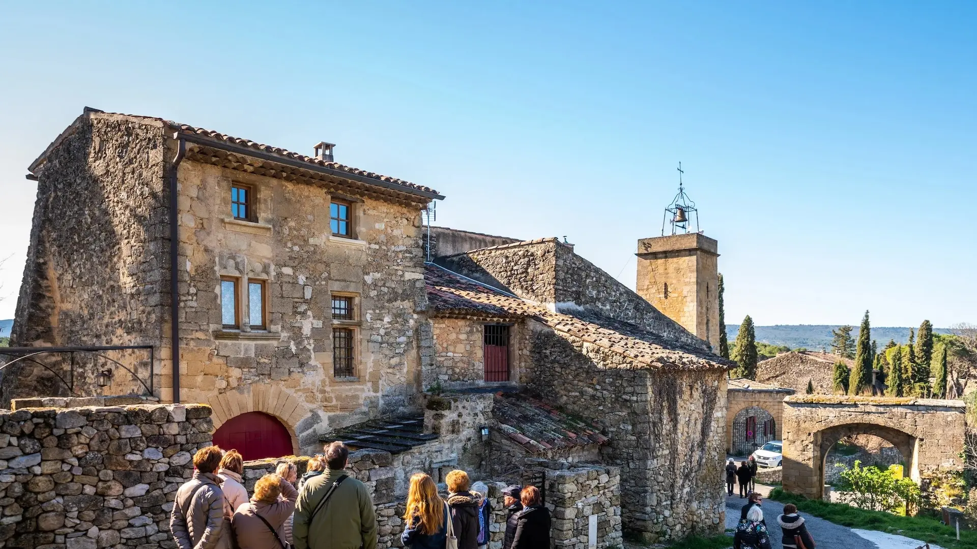 Visite du village de Jouques