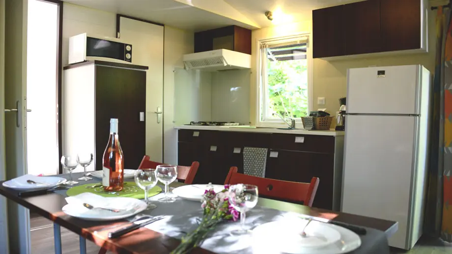 Coin cuisine mobilhomes