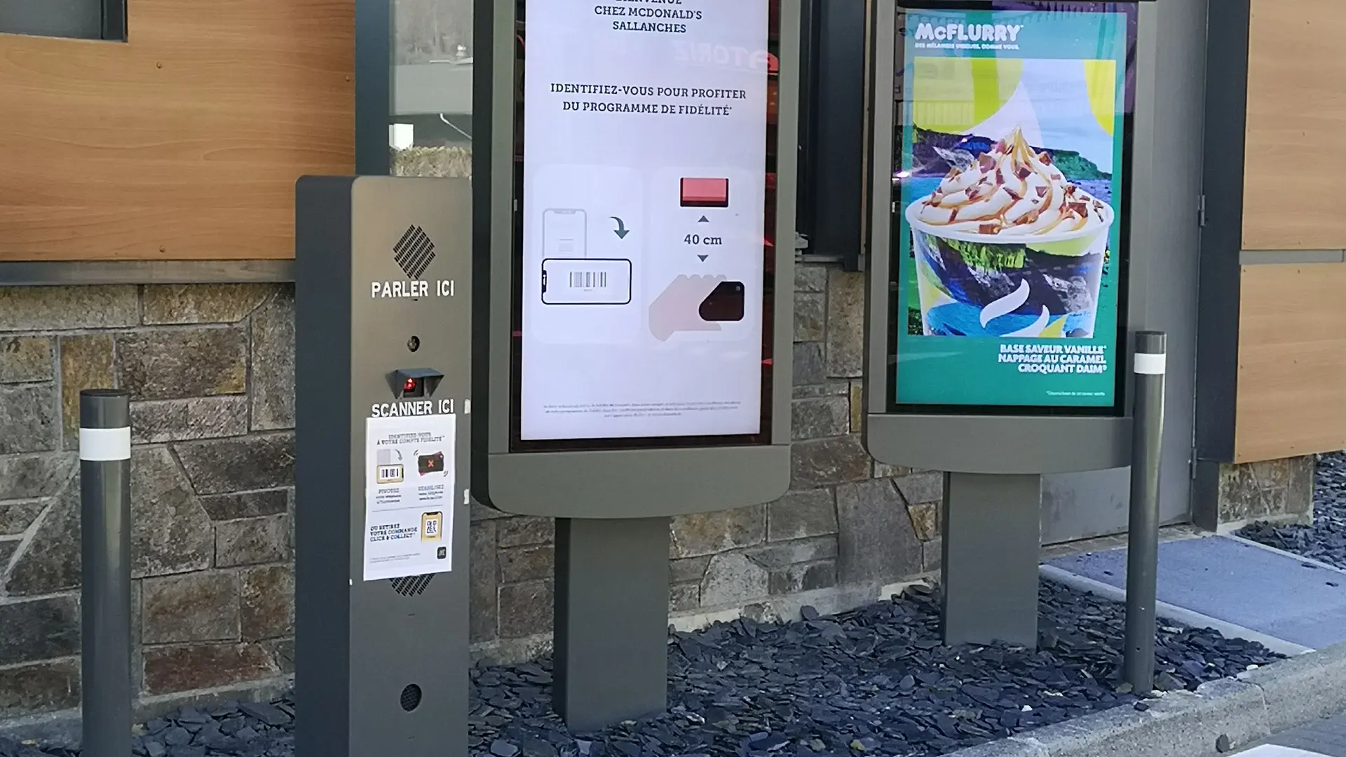 McDonalds Sallanches bornes McDrive