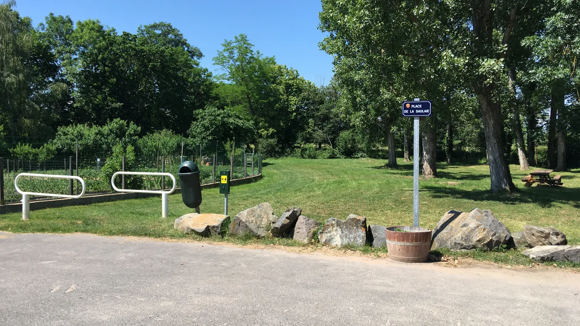 Aire de pique nique Varennes sur Morge