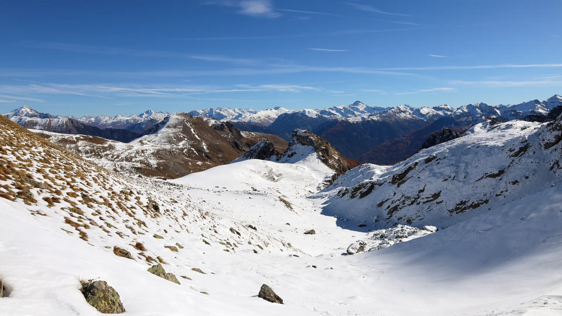 Panorama depuis le col de la Pisse
