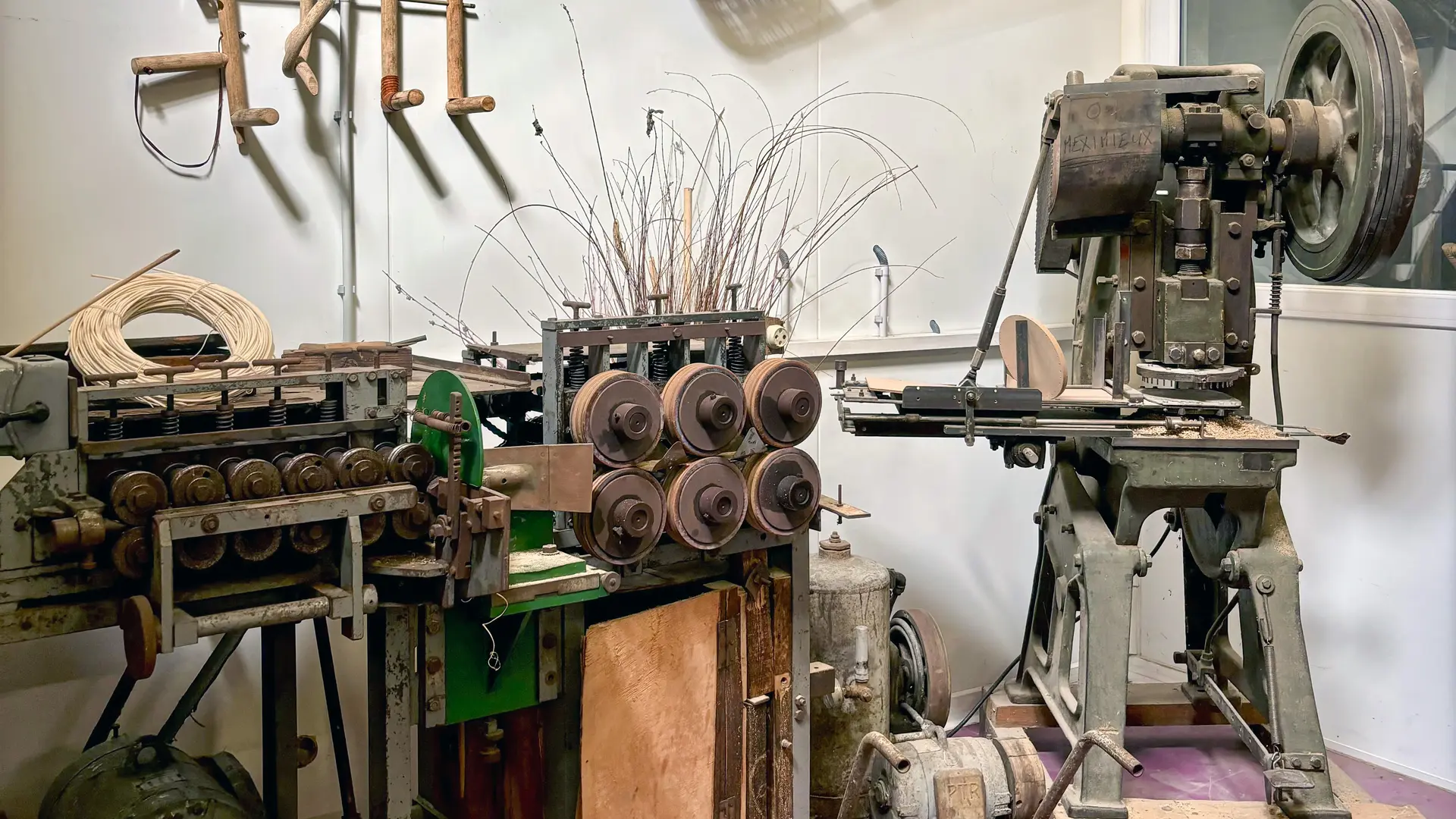 Anciennes machines Entreprise Rotin-Filé