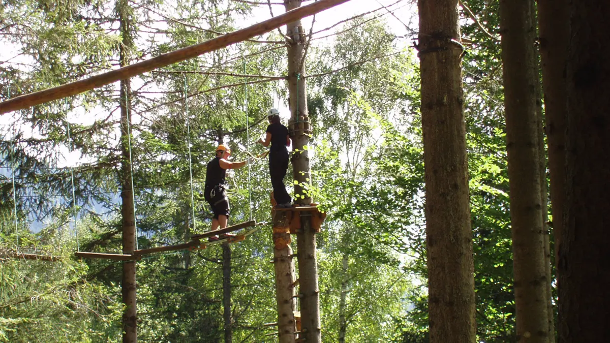 Arbraventure, parcours aventure à Champoléon, Champsaur