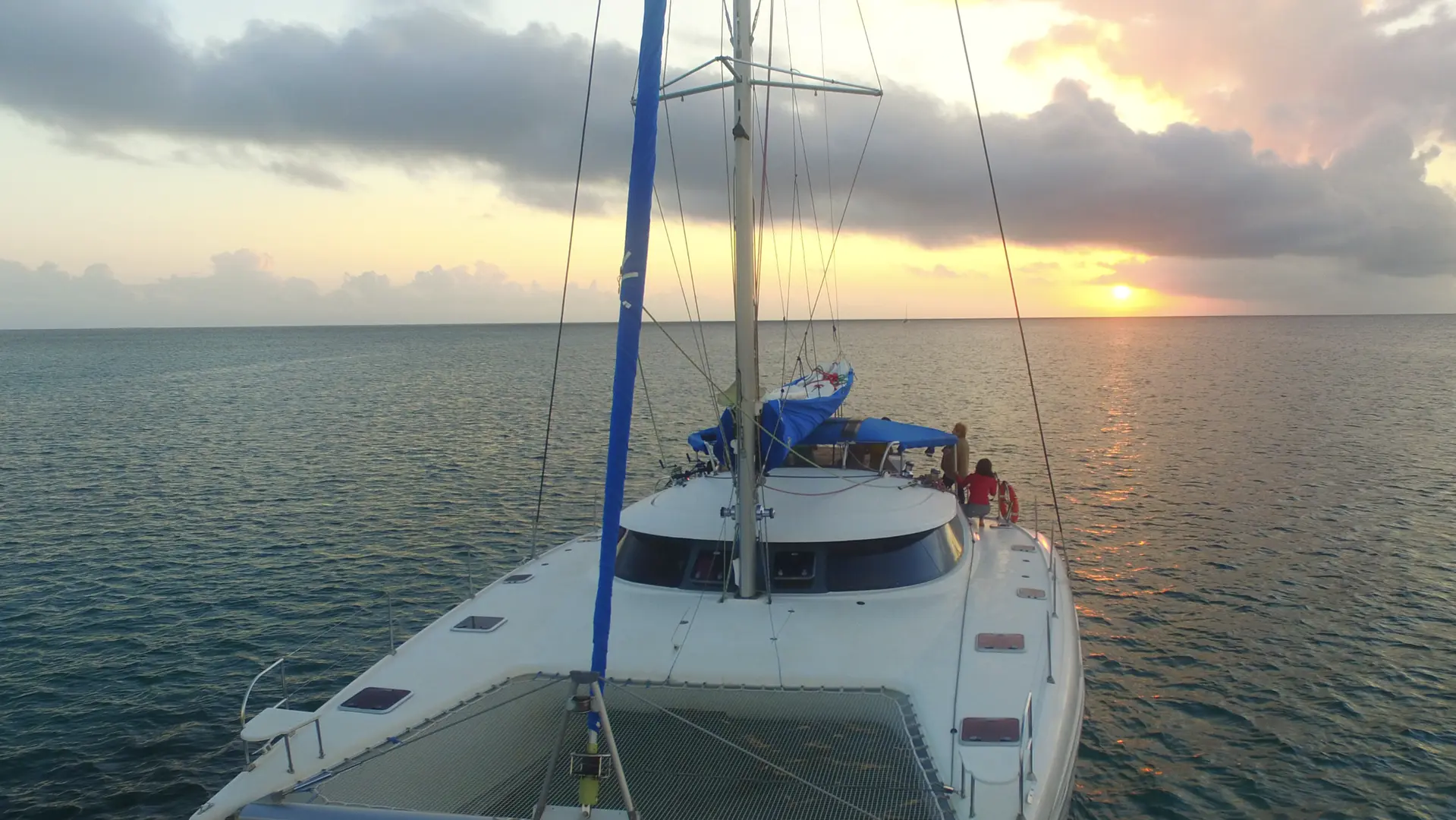 Catamaran Sunset