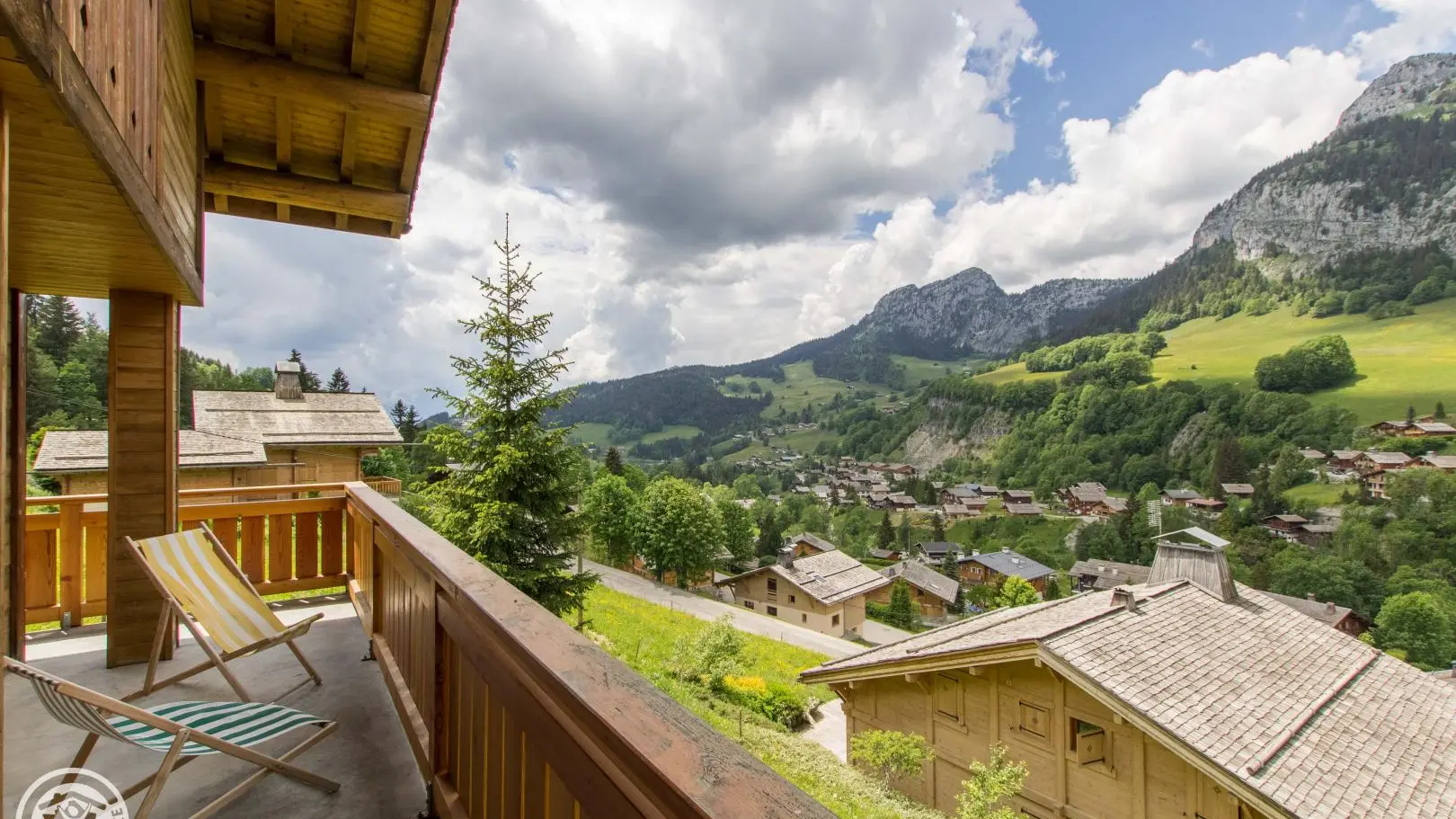 vue depuis le balcon