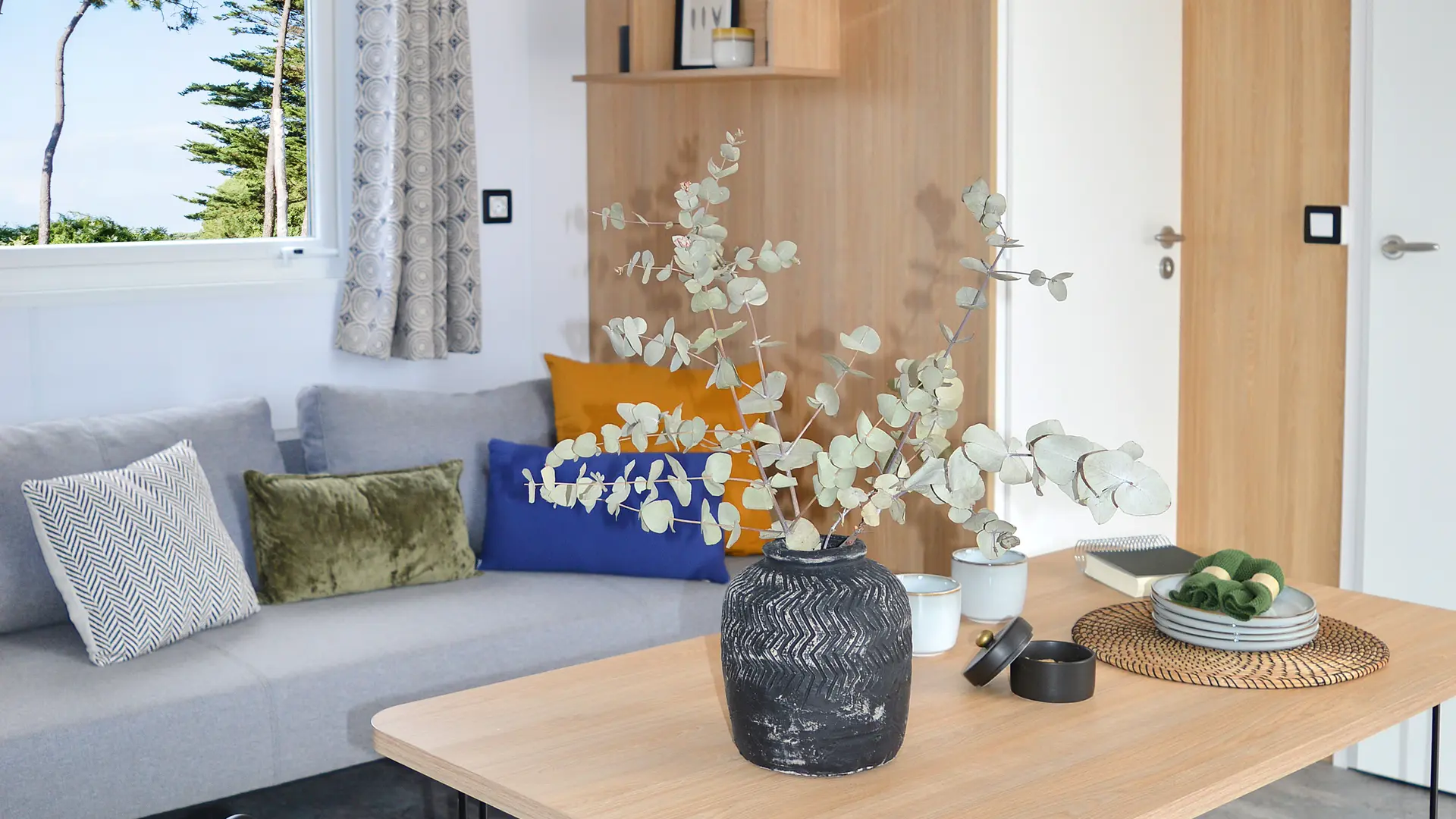 Intérieur de mobil'home