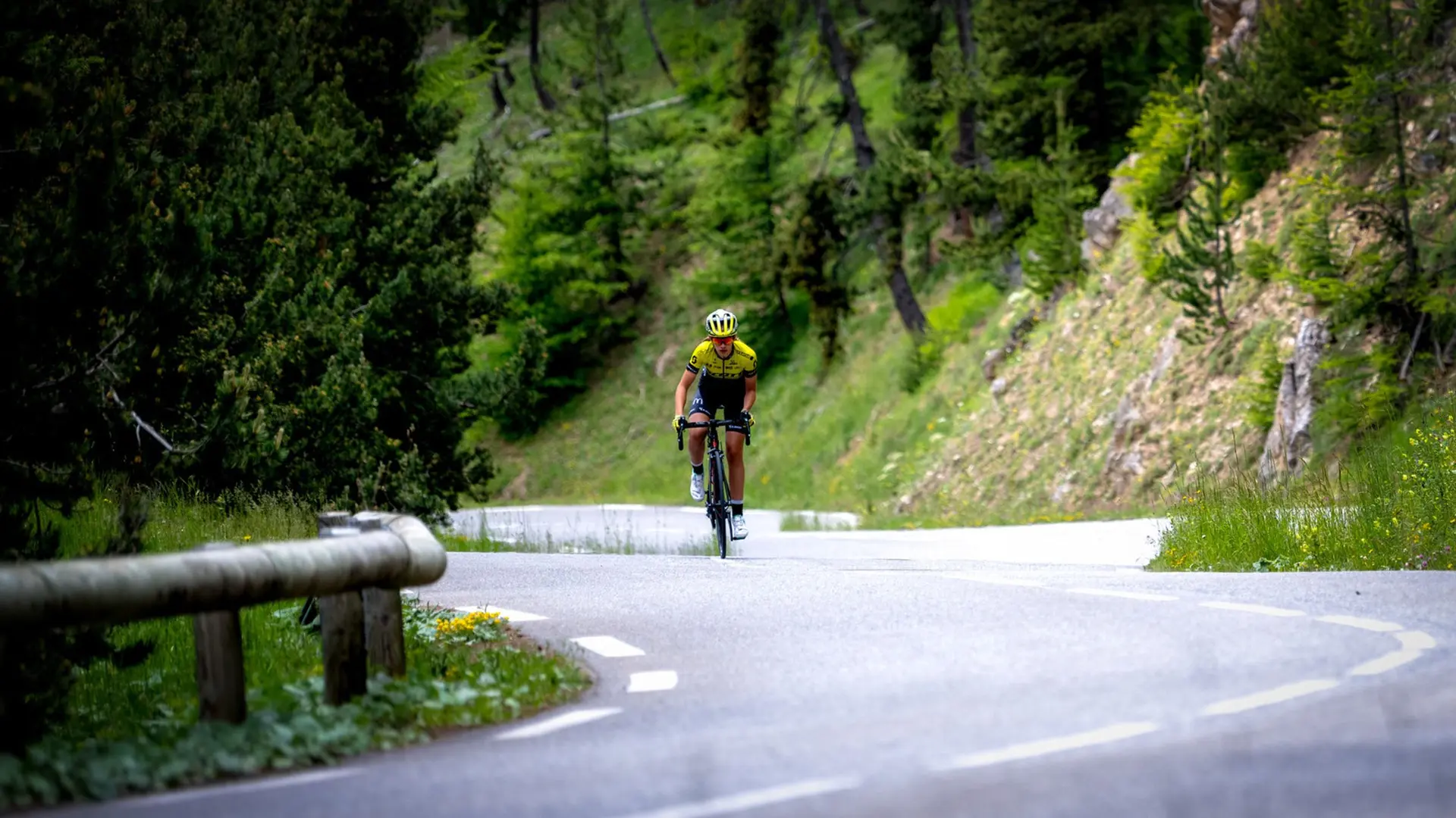 Montée du col d'izoard depuis Briançon