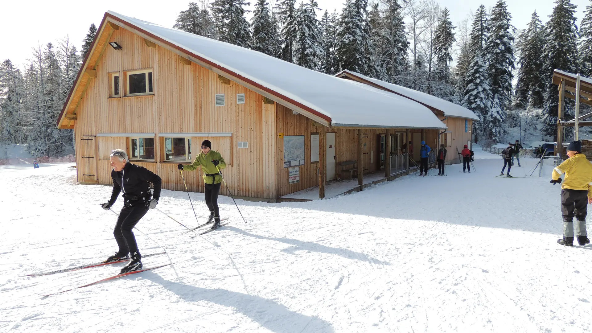 Départ des pistes