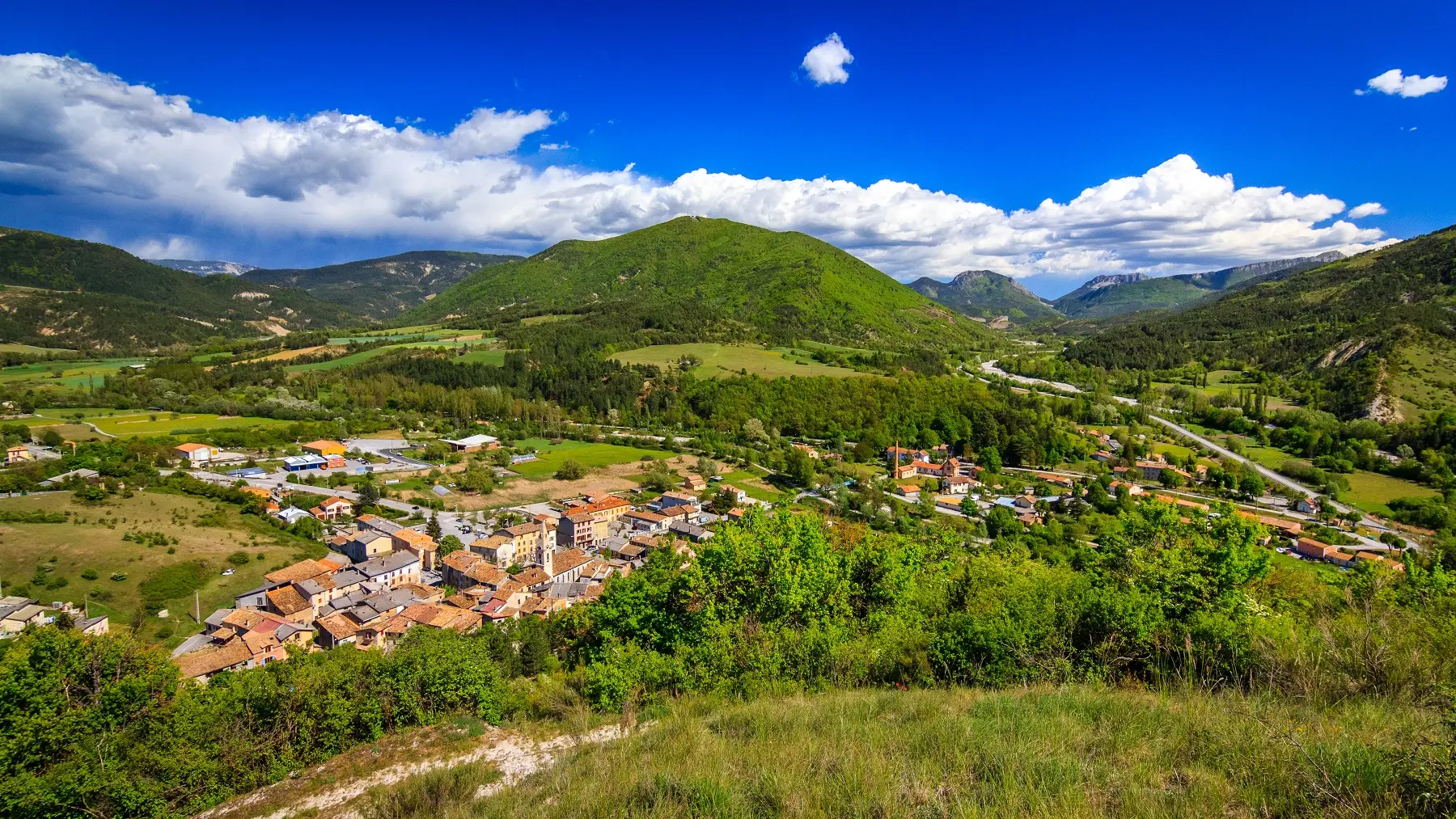 Vue générale de Barrême