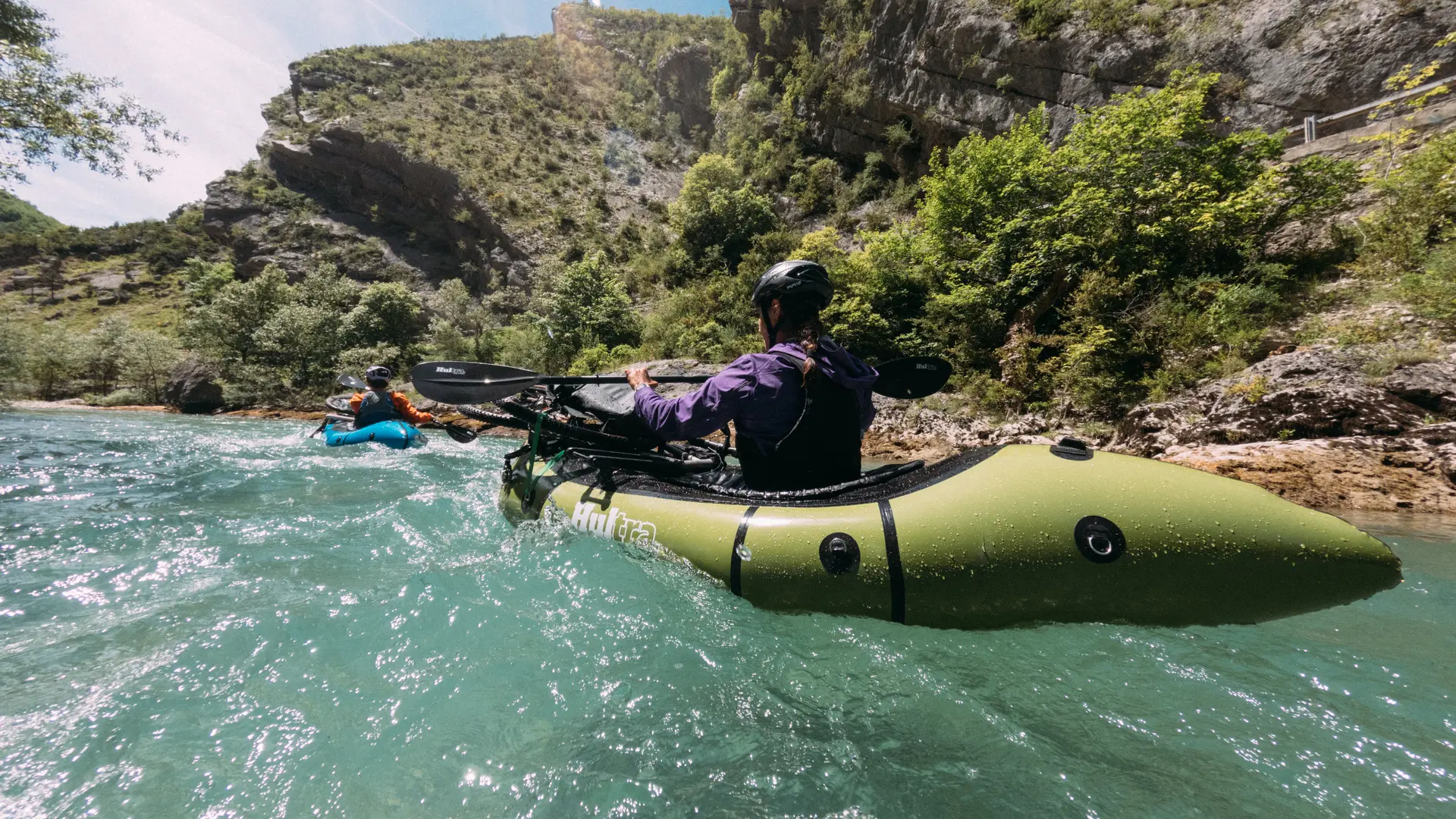 Sortie packraft Verdon