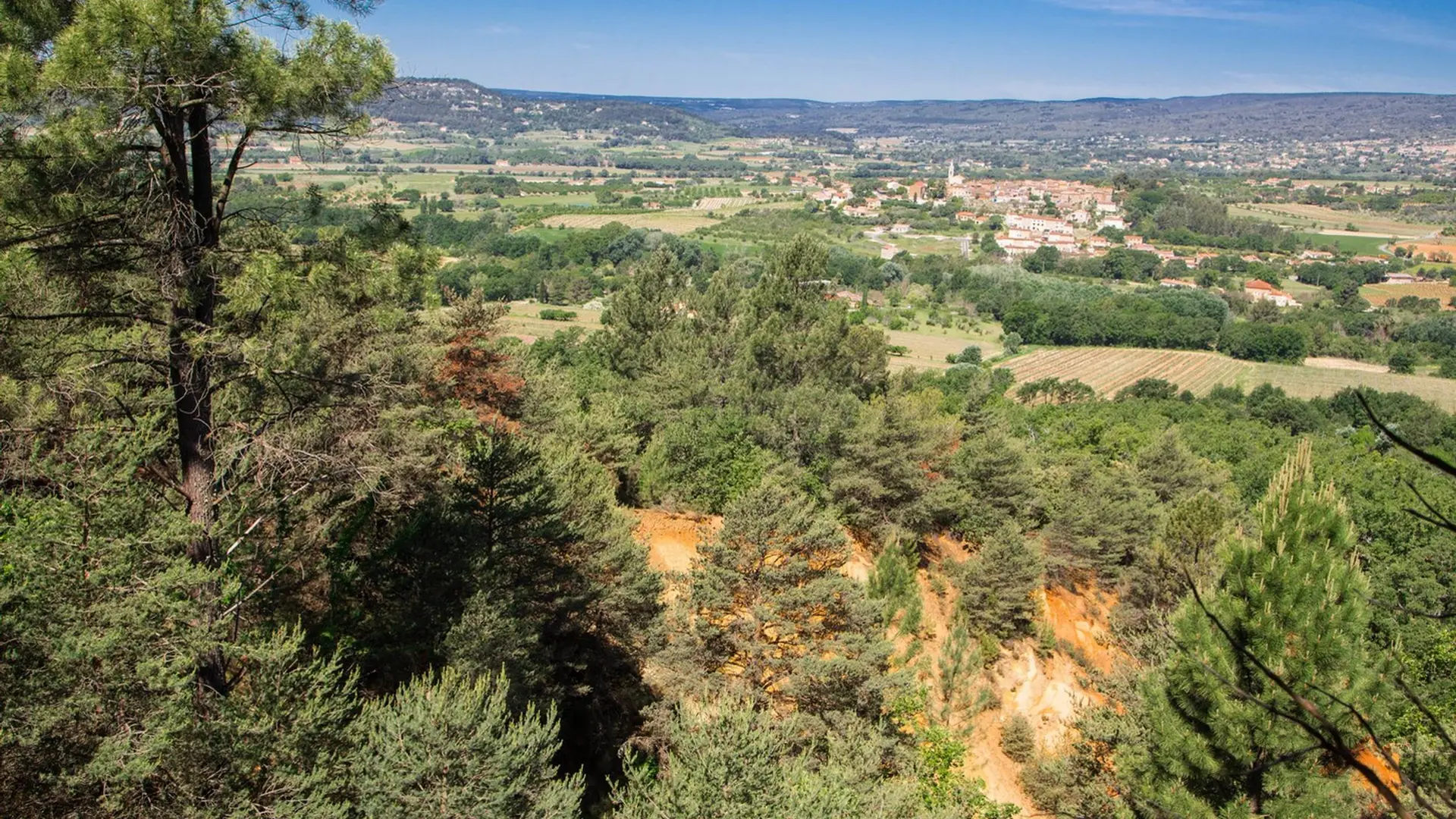 Villars depuis la colline de La Bruyère