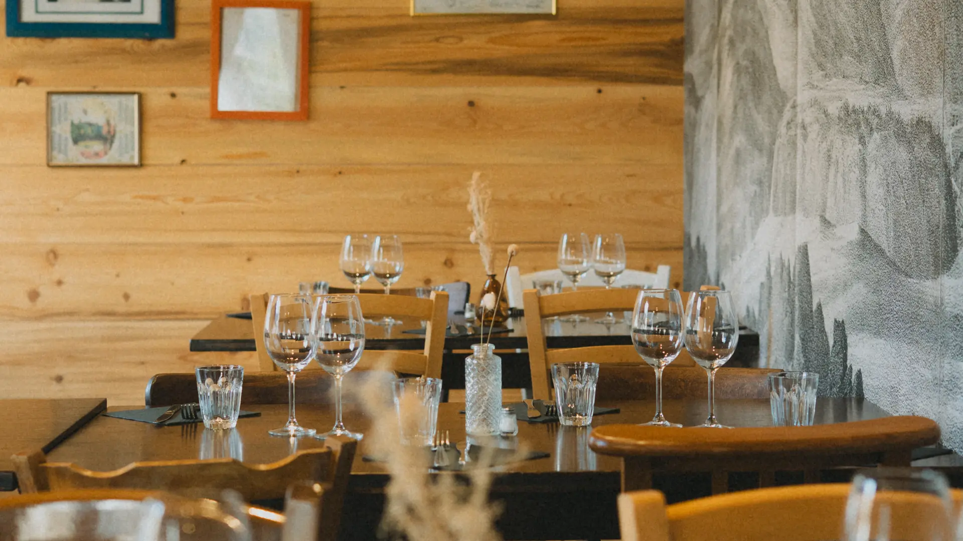 La salle du restaurant