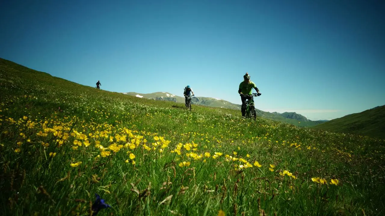 VTT sur le plateau de Beille