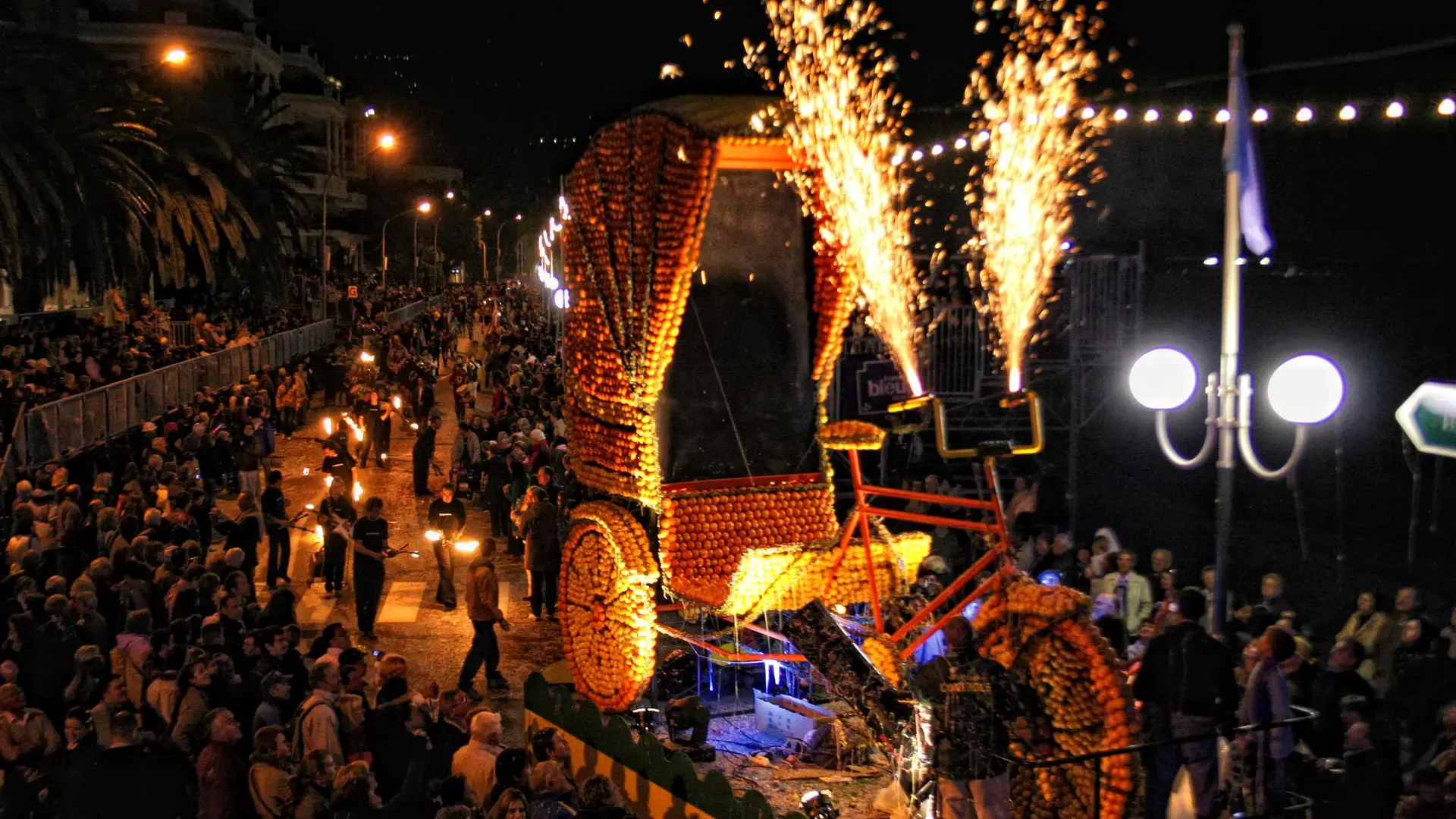 Fête du citron, nocture