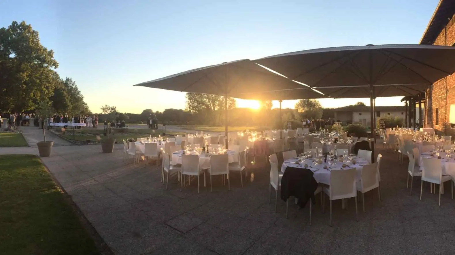 La terrasse du restaurant