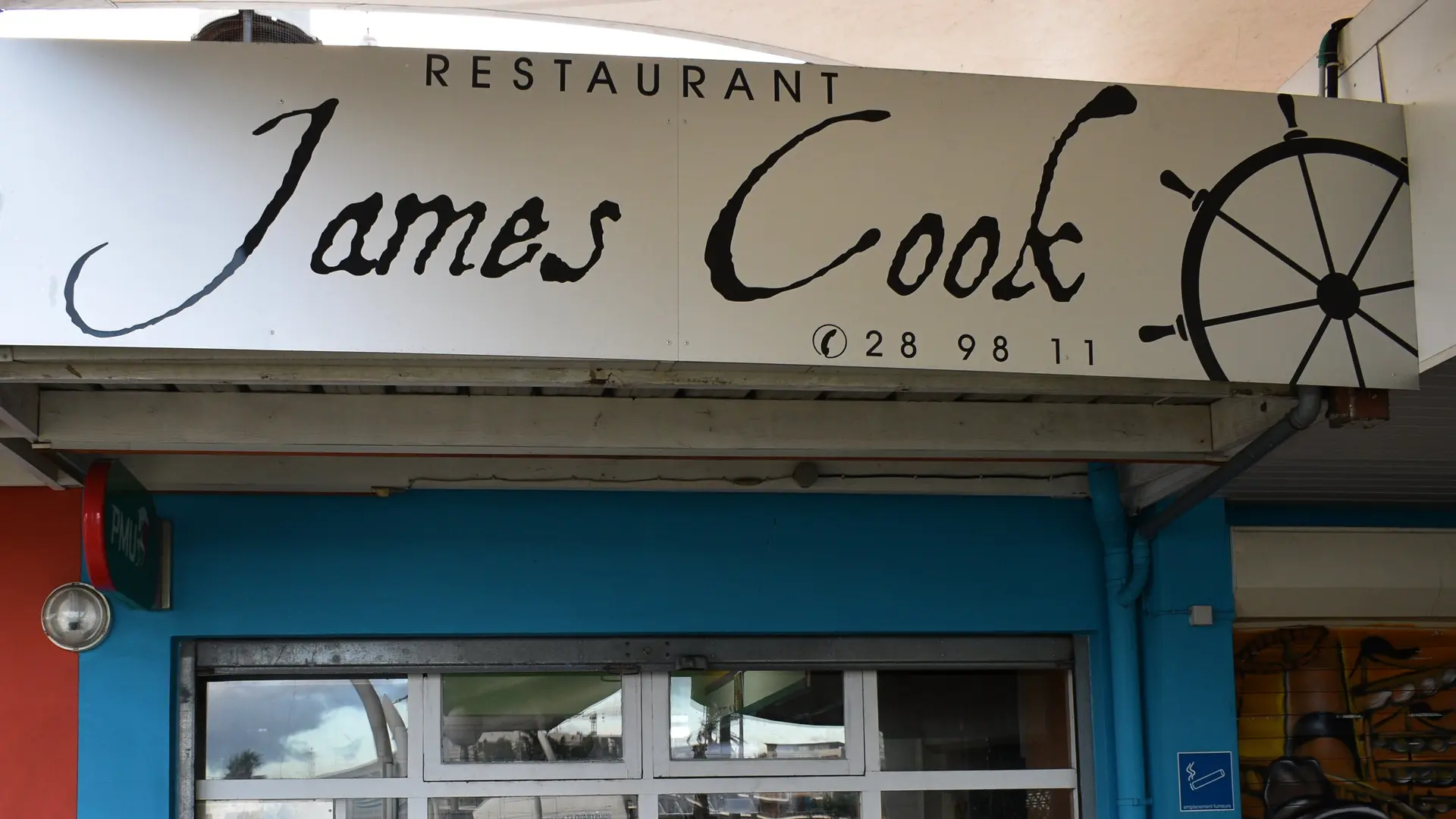 Enseigne James Cook Restaurant