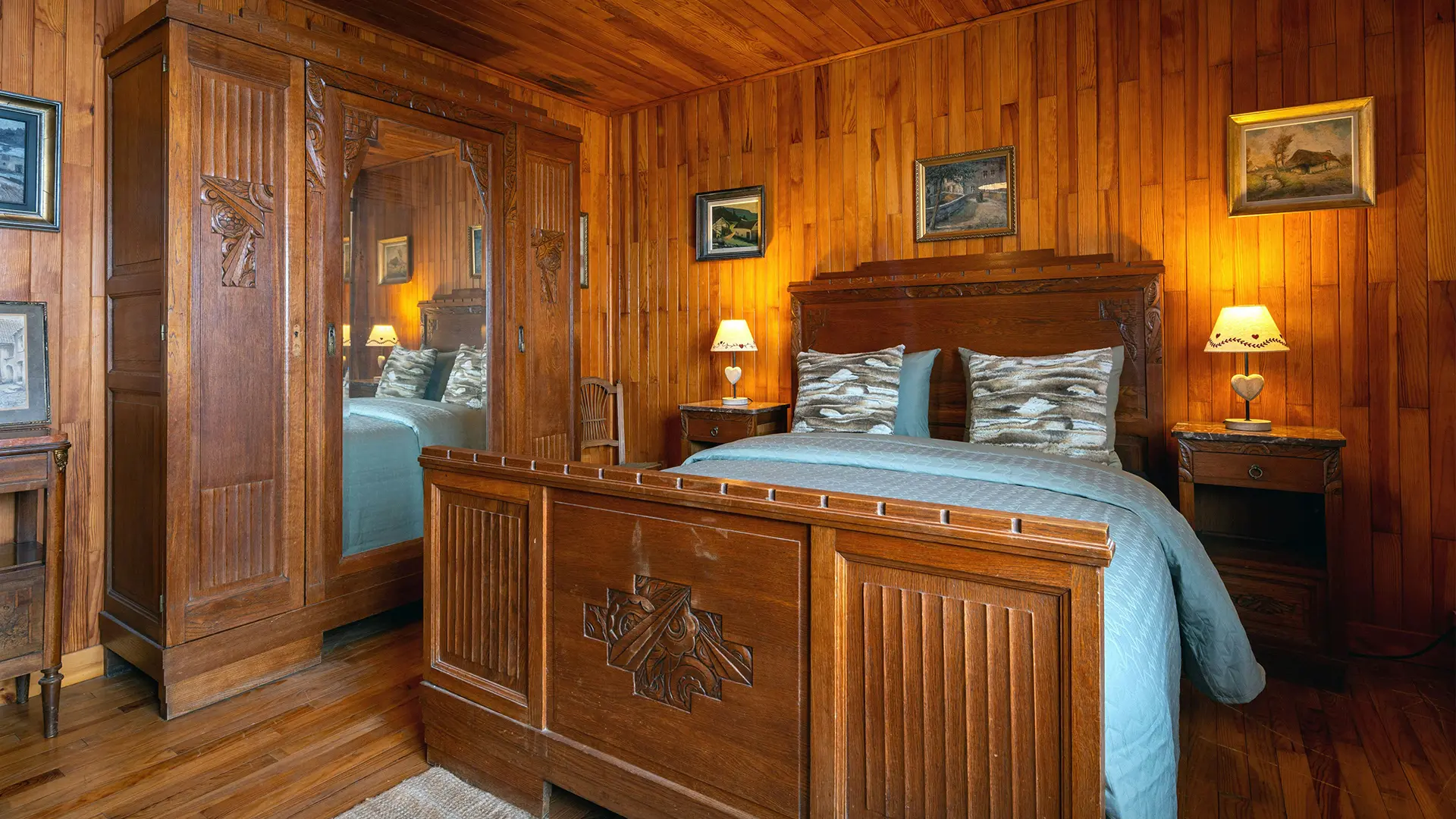 Chambre 3 avec lit double