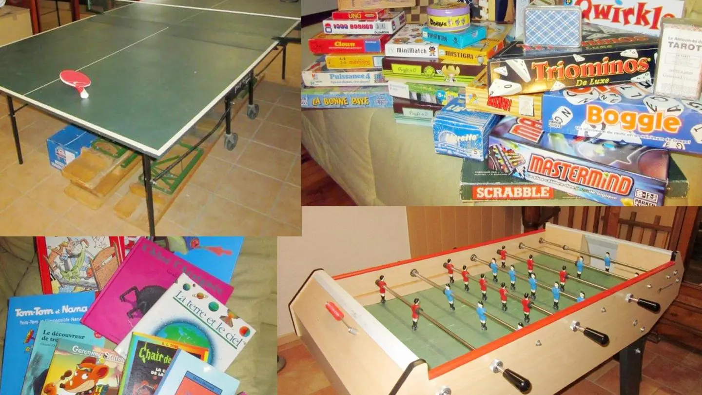 Nombreux jeux pour les enfants