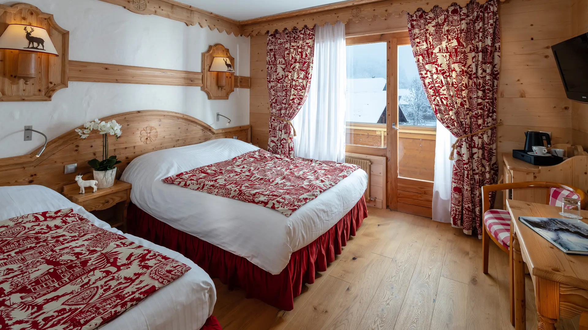 Chambre triple
