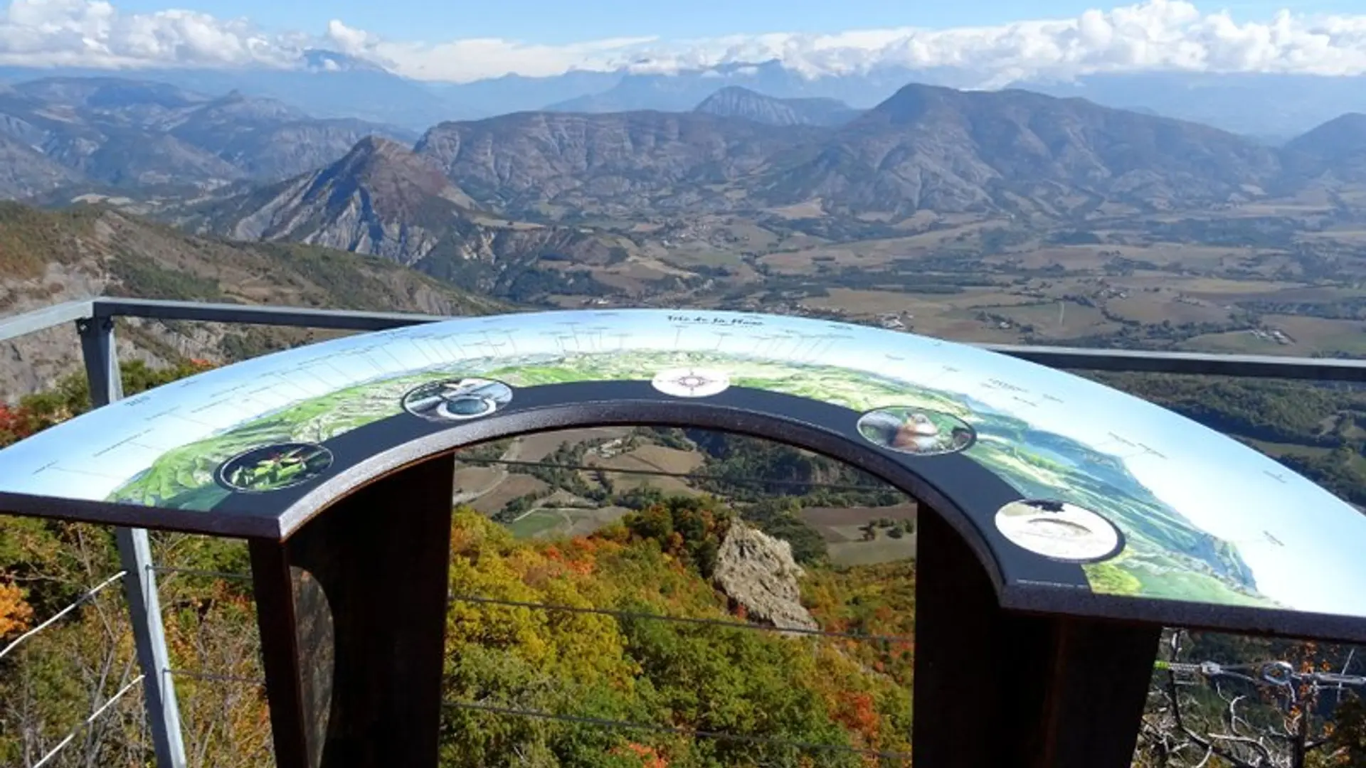 Table d'orientation de la Tête de la Plane